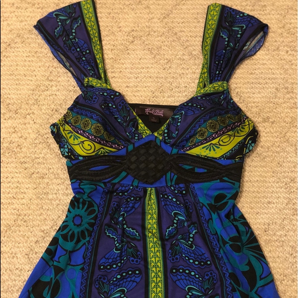 Hale Bob multi color blouse